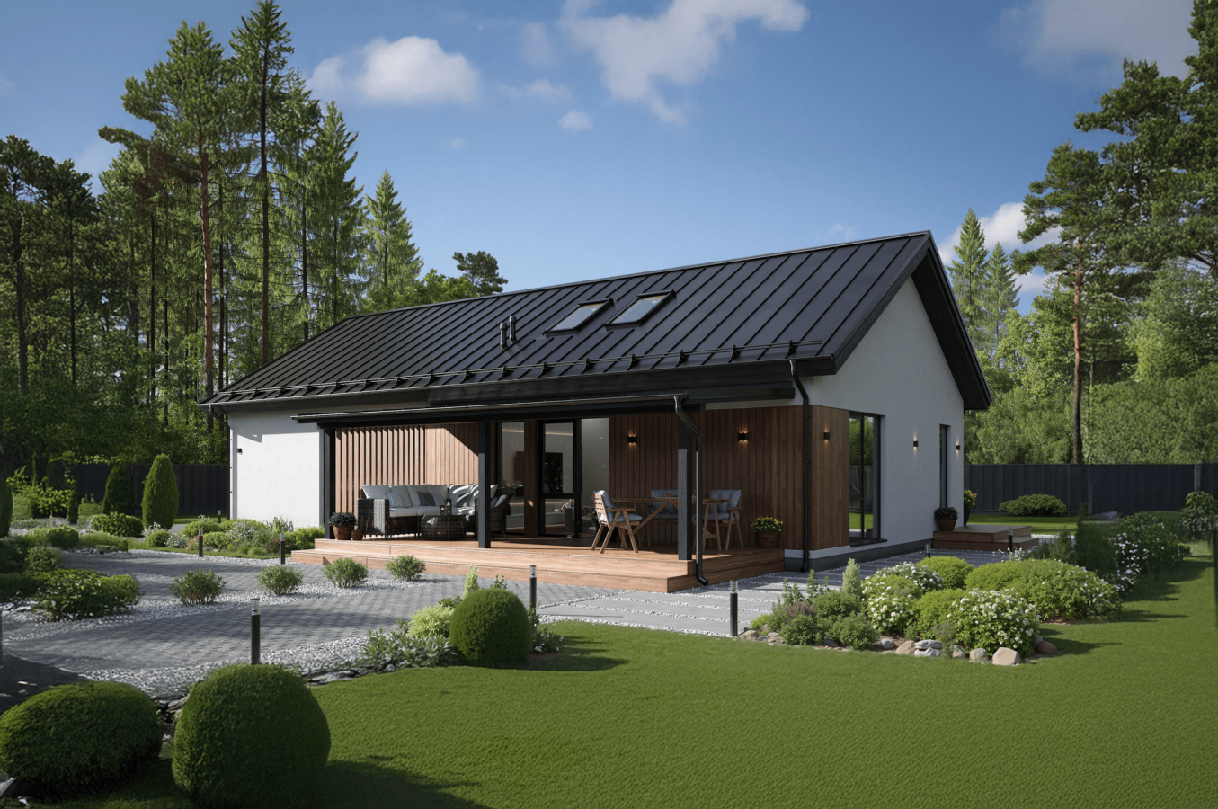 Проект дома 113 кв.м.